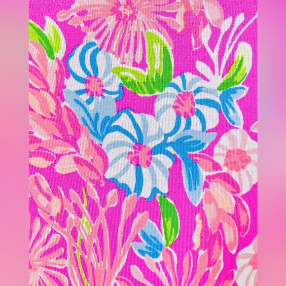 Lilly Pulitzer Anchorage Straight Fit Midi Dress - Amethyst Moms The Word Size S - Picture 9 of 9